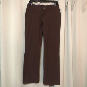 prAna Dark Brown Straight Leg Women’s Cargo Pants